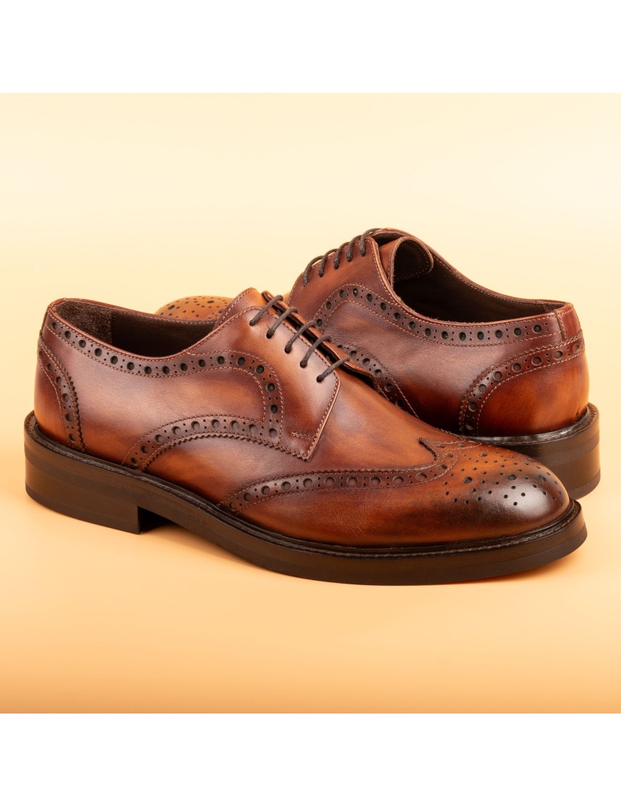 Men's Tan Calfskin