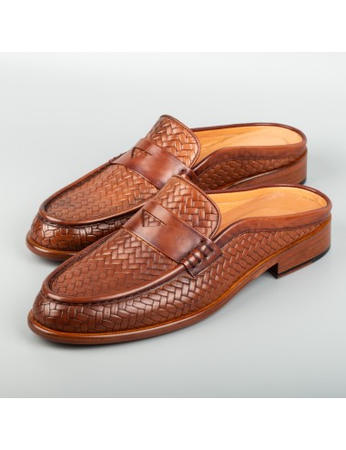 Men's Tobacco Mules