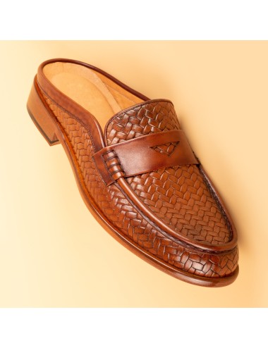 Men's Tobacco Mules