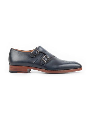 Men's Navy Handmade Dress Shoes
