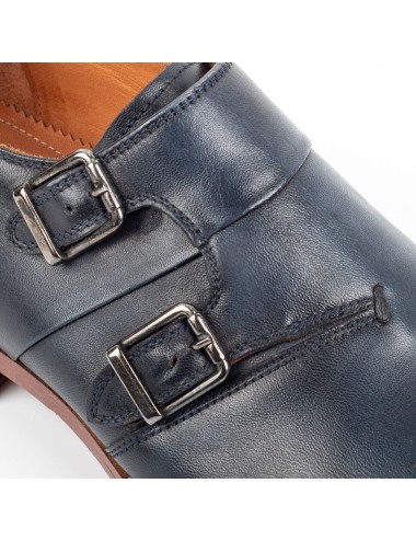 Men's Navy Handmade Dress Shoes