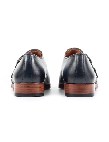 Men's Navy Handmade Dress Shoes