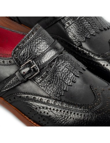 Men's Black Handmade Dress Shoes