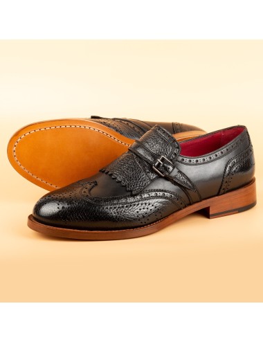 Men's Black Handmade Dress Shoes