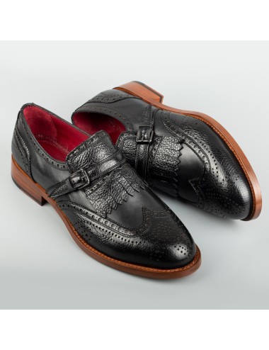 Men's Black Handmade Dress Shoes