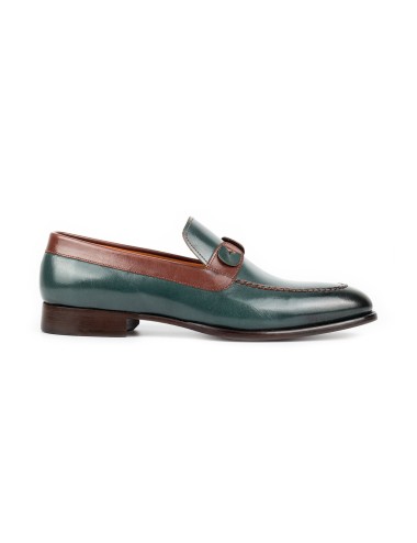 Men's Hardshell Buffalo Leather Slip-On Loafers