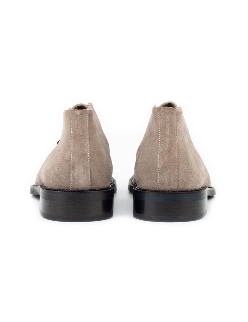 Men's Mink Calfskin Suede Shoes