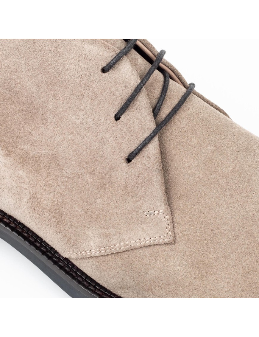 Men's Mink Calfskin Suede Shoes