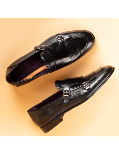 Men's Black Pair of Monk Shoes