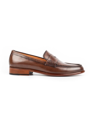 Men's Brown Slip-On Loafers