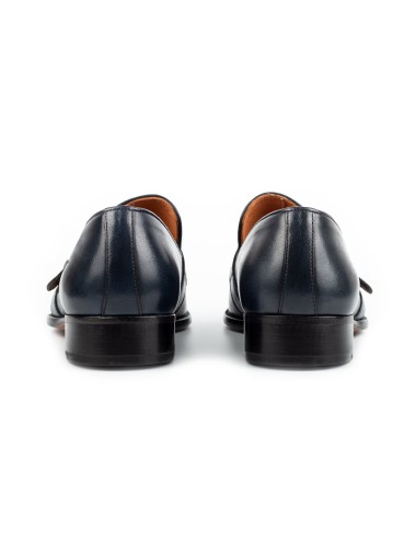 Men's Navy Handmade Dress Shoes
