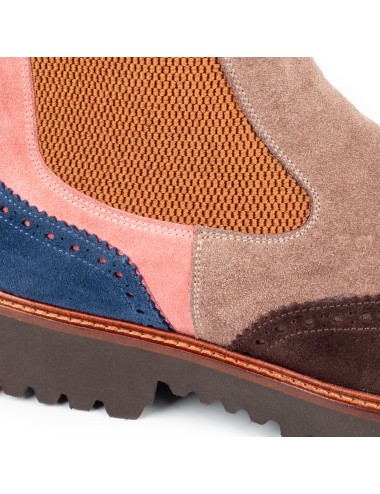 Men's Beige Handmade Chelsea Boots