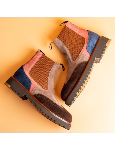 Men's Beige Handmade Chelsea Boots